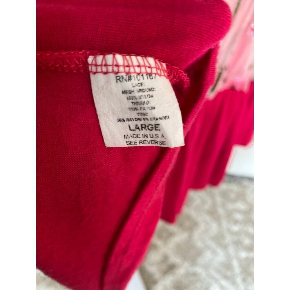 Cha Cha Vente Peplum Top Mesh Romantic Floral Embroidered Quiet Luxury Parisian - Picture 6 of 7